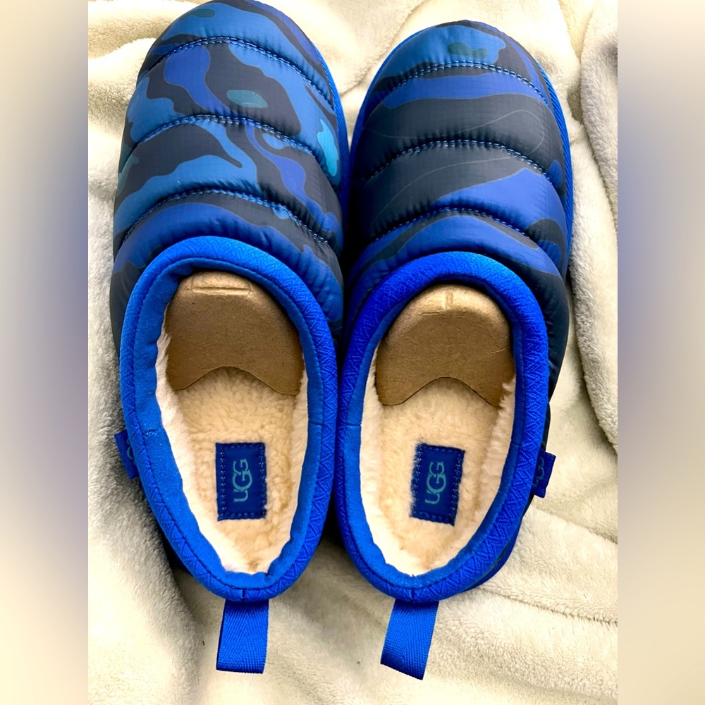 UGG’S K TASMAN CALI TOPO  BLUE Size 4 New with Box